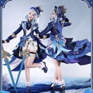 フリーナ/フォカロルス 三分妄想製 コスプレ衣装 高級感フルセット 新品