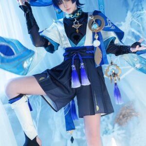 スカラマシュ(放浪者) 散兵 コスプレ衣装 高級感フルセット 新品