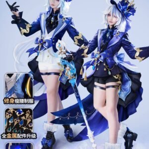 フリーナ/フォカロルス コスプレ衣装 高級感フルセット 新品