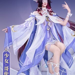 コロンビーナ コスプレ衣装 高級感フルセット 新品