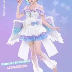 LoveLive! ホワイトデー編 小泉 花陽 (こいずみ はなよ) コスプレ衣装 高級感フルセット 新品