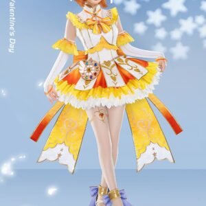 LoveLive! お化粧の魔法編 高坂 穂乃果 コスプレ衣装 高級感フルセット 新品